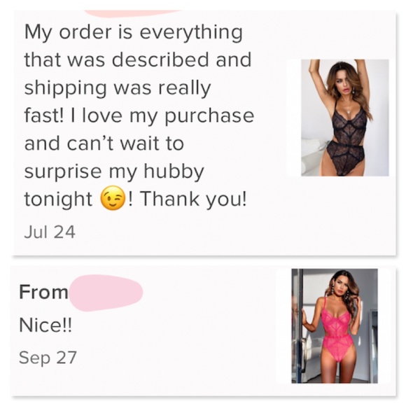 Blue Lace Cut Out Teddy - Picture 6 of 13